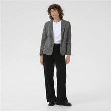 Load image into Gallery viewer, Part Two Vineke Salt &amp; Pepper Blazer
