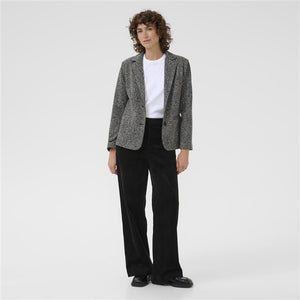 Part Two Vineke Salt & Pepper Blazer