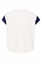 Load image into Gallery viewer, SS25 Naya Contrast Top Navy
