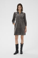 Load image into Gallery viewer, Part Two Eyvor Cord Dress Magnet Grey
