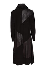 Load image into Gallery viewer, Naya Dress with Leatherette Section &amp; Neckpiece
