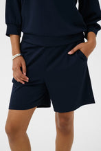 Load image into Gallery viewer, Kaffe Annie Jersey Shorts Navy
