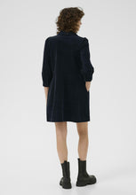 Load image into Gallery viewer, Part Two Eyvora Navy Dress
