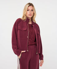 Load image into Gallery viewer, Esqualo Modal Merlot Jacket
