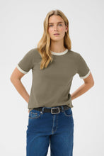 Load image into Gallery viewer, Part Two Angelita Olive T Shirt
