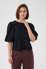 Load image into Gallery viewer, Kaffe Black Becky Blouse

