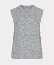 Load image into Gallery viewer, Esqualo Grey Tank Knit
