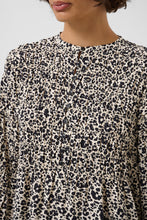 Load image into Gallery viewer, Part Two Camia Dress Navy Print
