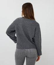 Load image into Gallery viewer, Esqualo Grey Knit with Pearl detail

