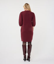 Load image into Gallery viewer, Esqualo Merlot Knit Dress
