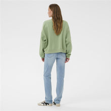 Load image into Gallery viewer, Kaffe Sussie Sweatshirt Green Print
