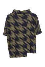 Load image into Gallery viewer, Naya Houndstooth Knit High Neck Top
