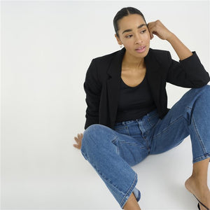 Kaffe Kabrook HW Wide Leg Jean Denim Blue