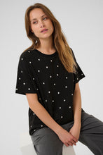 Load image into Gallery viewer, Kaffe Kahelen Top Black
