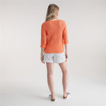 Load image into Gallery viewer, SS25 Marble Knit Coral
