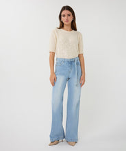 Load image into Gallery viewer, Esqualo Cream Sequin Knit
