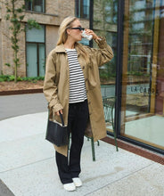 Load image into Gallery viewer, Outlet Kaffe Kachella Trench Coat

