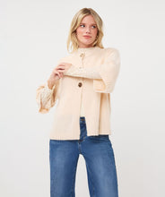 Load image into Gallery viewer, Esqualo Cream Cardigan with Buttons

