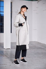Load image into Gallery viewer, Naya Padded Coat with Knit Cuff
