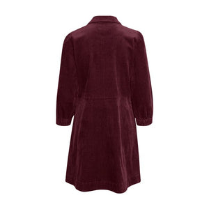 Part Two Eyvor Cord Dress Wine