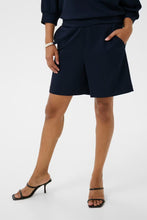 Load image into Gallery viewer, Kaffe Annie Jersey Shorts Navy
