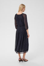 Load image into Gallery viewer, Part Two Draga Dress Navy
