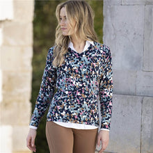 Load image into Gallery viewer, Marble Abstract Print V Neck Knot
