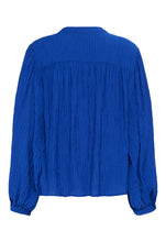 Load image into Gallery viewer, Kaffe Blue Blouse
