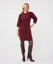 Load image into Gallery viewer, Esqualo Merlot Knit Dress

