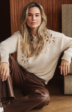 Load image into Gallery viewer, Esqualo Sequin Flower Knit
