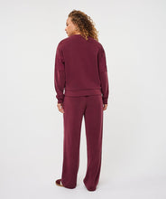 Load image into Gallery viewer, Esqualo Modal Pull Up Pleat Pant Merlot
