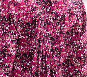 Marble Pink Print Blouse