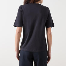 Load image into Gallery viewer, Part Two Ratana Navy T Shirt
