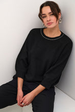 Load image into Gallery viewer, Kaffe Kameridith Black Knit
