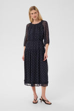 Load image into Gallery viewer, Part Two Draga Dress Navy

