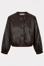 Load image into Gallery viewer, Esqualo Faux Leather Bomber Style Jacket
