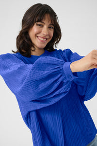 Kaffe Blue Blouse
