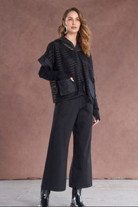 Naya Crop Wide Leg with Side Leg Pocket