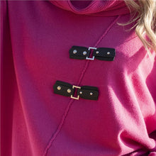 Load image into Gallery viewer, Marble Pink Buckle Knit
