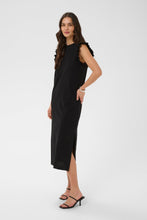 Load image into Gallery viewer, Kaffe Celina Navy Jersey Dress
