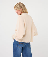 Load image into Gallery viewer, Esqualo Cream Cardigan with Buttons
