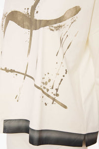 SS25 Naya Print Top Cream