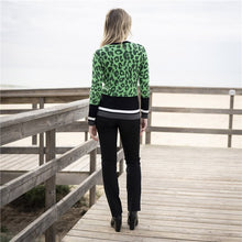 Load image into Gallery viewer, Marble Animal Print with contrast hem &amp; cuff
