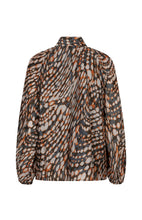 Load image into Gallery viewer, Esqualo V Neck Tie Blouse
