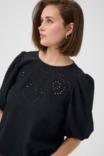 Load image into Gallery viewer, Kaffe Black Becky Blouse
