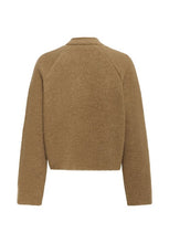 Load image into Gallery viewer, Soya Concept Sherpa Jacket Sand
