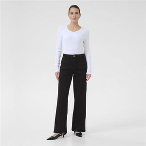 Kaffe Kabrook HW Wide Leg Jean