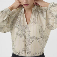Load image into Gallery viewer, Part Two Svara Blouse Cream
