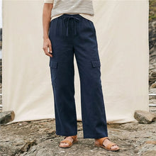 Load image into Gallery viewer, Part Two Atena Linen Cargo Pants
