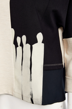 Load image into Gallery viewer, Naya Two Tone Funnel Neck Top
